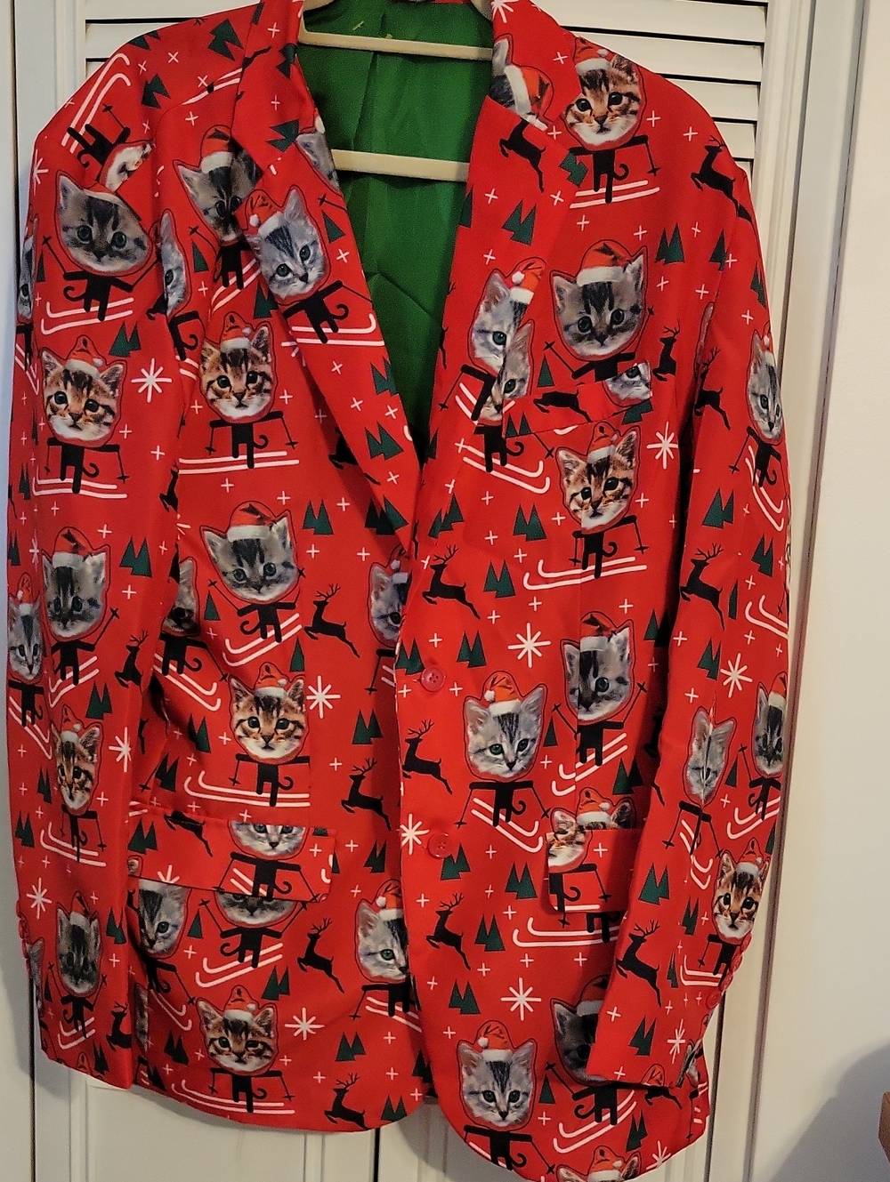Holiday Time Kitty Blazer XL